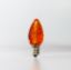 C7 Orange bulb, displayed vertically