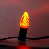 C7 Orange bulb, displayed lit