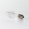 C7 Pure White bulb, displayed horizontally