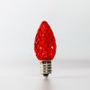 C7 Red bulb, displayed vertically