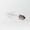C7 Warm White bulb, displayed horizontally