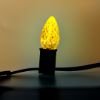 C7 Yellow  bulb, displayed lit