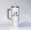 Fog colored Stanley cup, 30 oz, displayed on white background