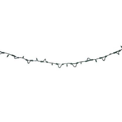 Picture of Dynamic RGBWW 5MM 50 Count, stretch spacing, Green Cord