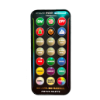 RGBWW remote shown floating on white backdrop