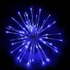 Blue Spritzer displayed lit on a black background