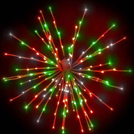 RGB Spritzer displayed lit on a black background