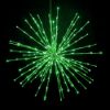 Green RGB Spritzer displayed lit on a black background