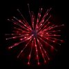 Red RGB Spritzer displayed lit on a black background