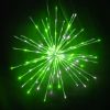 Pure white and green RGB Spritzer displayed lit on a black background