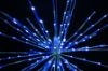 Extreme close-up of the Blue Spritzer displayed lit on a black background