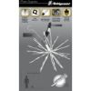 Comprehensive sheet with product features, contents, and a human scale reference for size comparison