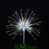 Odyssey Spritzer Champagne 24" staked lit on black background