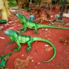 Lantern Iguanas displayed unlit
