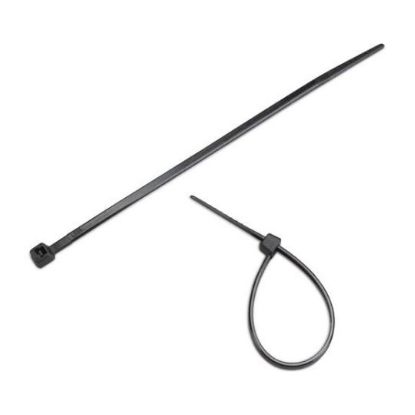 4" 18lb BlackUV Cable Tie 100/bag