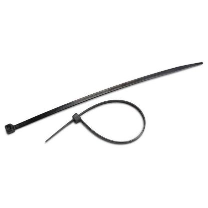 7.5" 50lb BlackUV Cable Tie 100/bag