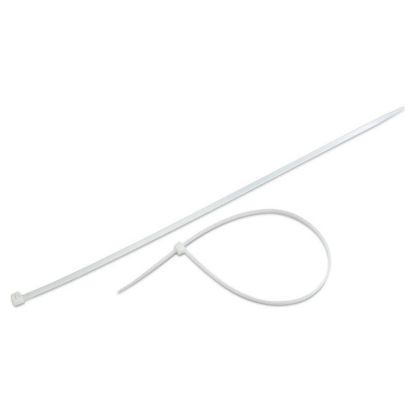 14" 50lb Clear Cable Tie 100/bag