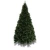 9 foot Full Scotch Pine artificial Christmas tree, displayed unlit floating on white backdrop