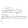 Neonflex sign saying Merry Christmas unlit