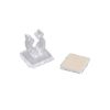 Mini adhesive clip and sticky backing