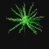 Oversized Spritzer lit green and displayed on black background