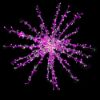 Oversized Spritzer lit pink and displayed on black background