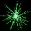 Oversized Dynamic RGB Spritzer displayed lit green on black background