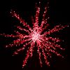 Oversized Dynamic RGB Spritzer displayed lit red on black background