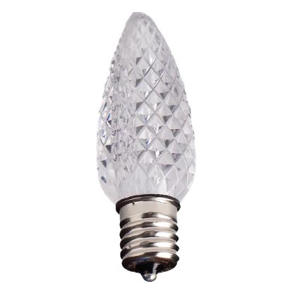 C9 LED Polycarbonate Bulb - Warm White Transparent
