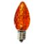 C7 Orange bulb, displayed vertically