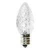 C7 Pure White bulb, displayed vertically