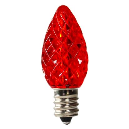 C7 Red bulb, displayed vertically