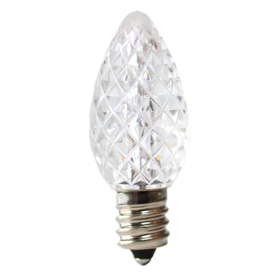 C7 Sun Warm White bulb, displayed vertically