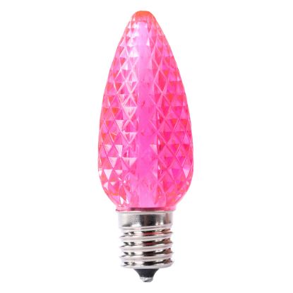 Picture of C9 LED Bulb - Pink Transparent