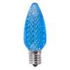 Picture of C9 LED Bulb - Teal Transparent