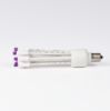 C9 Glitzer Purple unlit on white background unfolded
