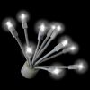 C9 Glitzer Pure White lit on black background
