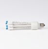 C9 Glitzer Teal unlit on white background unfolded