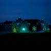 Picture of C9 Glitzer Teal lights with/white base