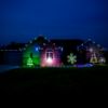 Picture of C9 Glitzer RGBWW Warm White Lights w/white base