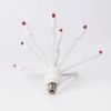 C9 Twinkle Glitzer Red unlit on white background, facing away