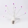 C9 Twinkle Glitzer Pink unlit on white background, facing away