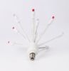 C9 Glitzer Pure White/Red  unlit on white background, facing away