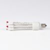C9 Glitzer Pure White/Red unlit on white background unfolded