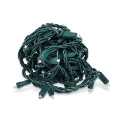 Picture of Dynamic RGBWW 3MM 50 Count, 4" spacing, Green Cord
