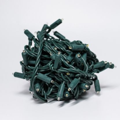 Picture of Dynamic RGBWW 3MM 70 Count, 4" spacing, Green Cord