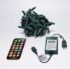 Picture of Dynamic RGBWW 3MM 70 Count, 4" spacing, Green Cord