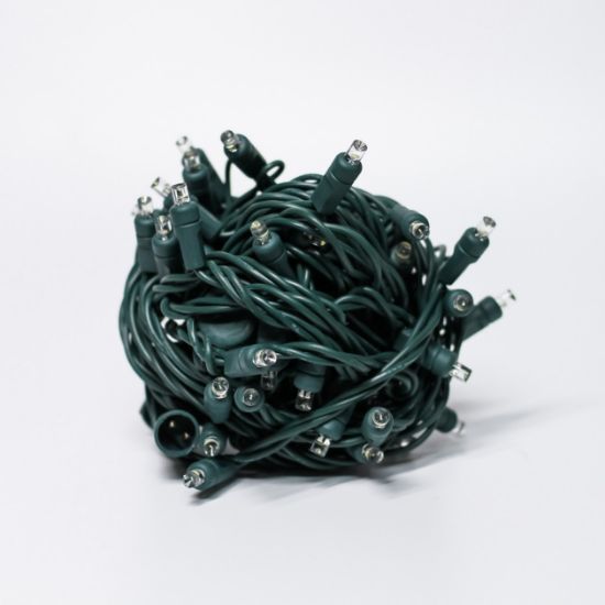 Picture of Dynamic RGBPW 5MM 70 Count, 4" spacing, Green Cord