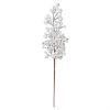 Picture of 30" Inch Glittered & Flocked White Berry Stem