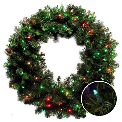 Picture of 36" Overlit Dynamic RGBWW Wreath, 3MM 